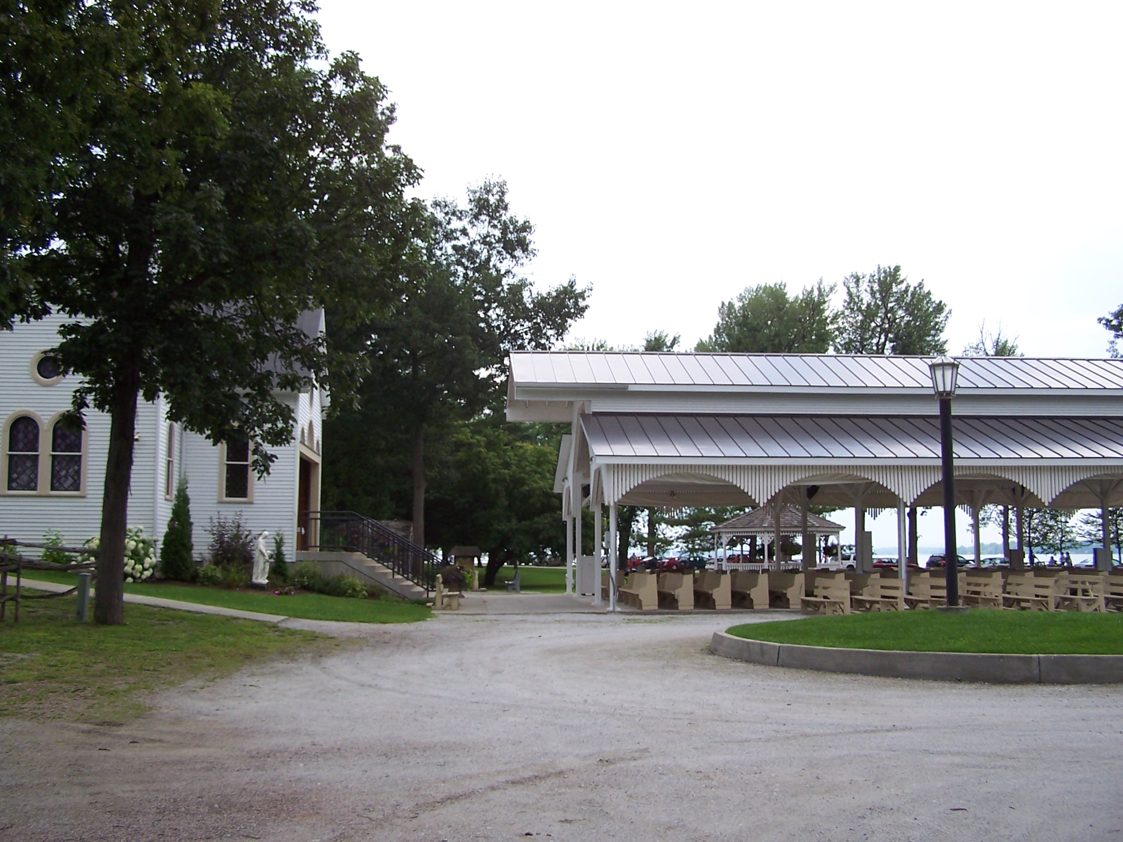 Saint Anne's Shrine is located on Isle LaMotte, a quiet island on Lake Champlain in Vermont. It was developed by the Society of Saint Edmund and has been maintained by them for 100 years..